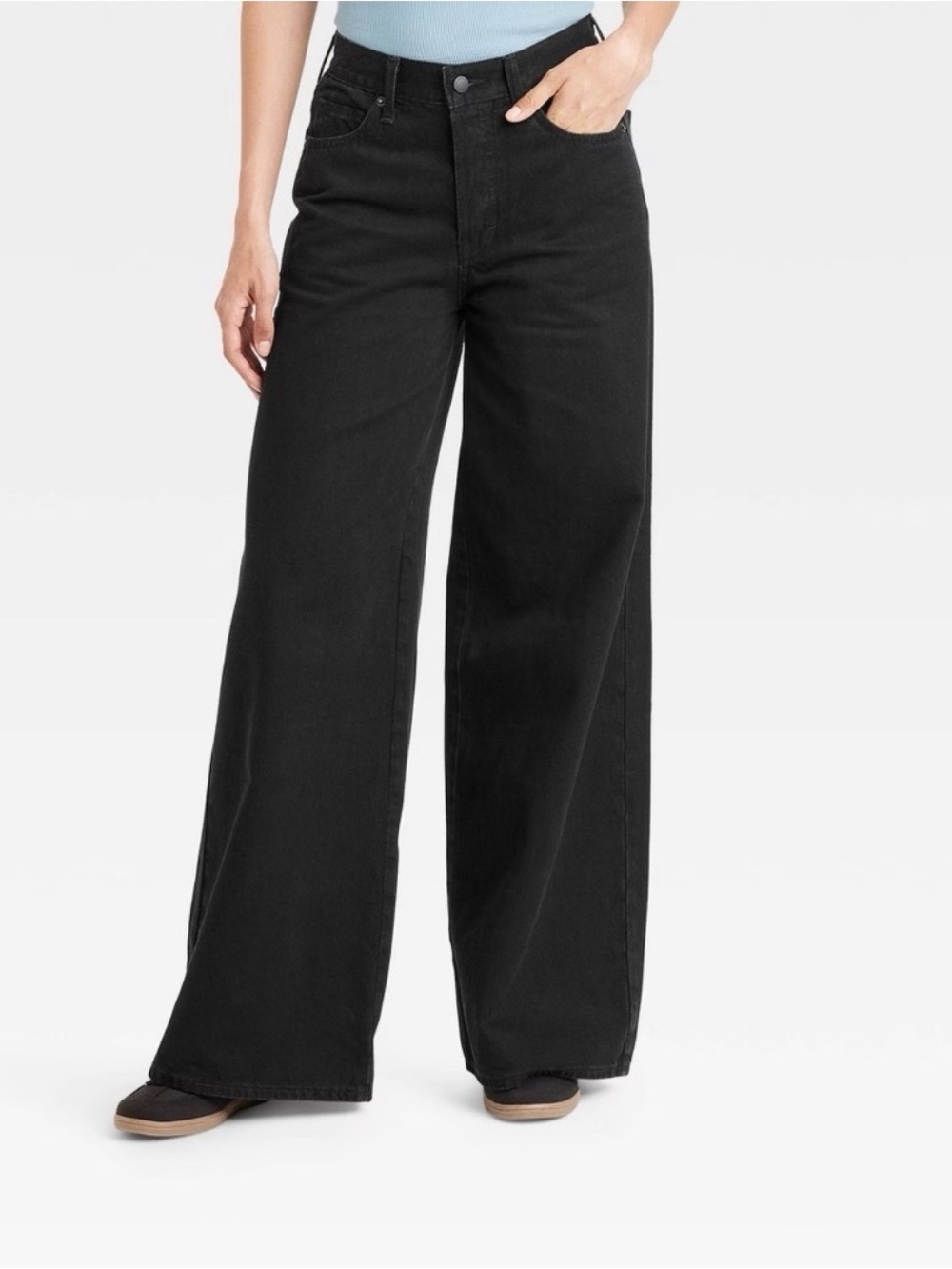 High waist super Wide-Leg Women's Jeans - universal thread